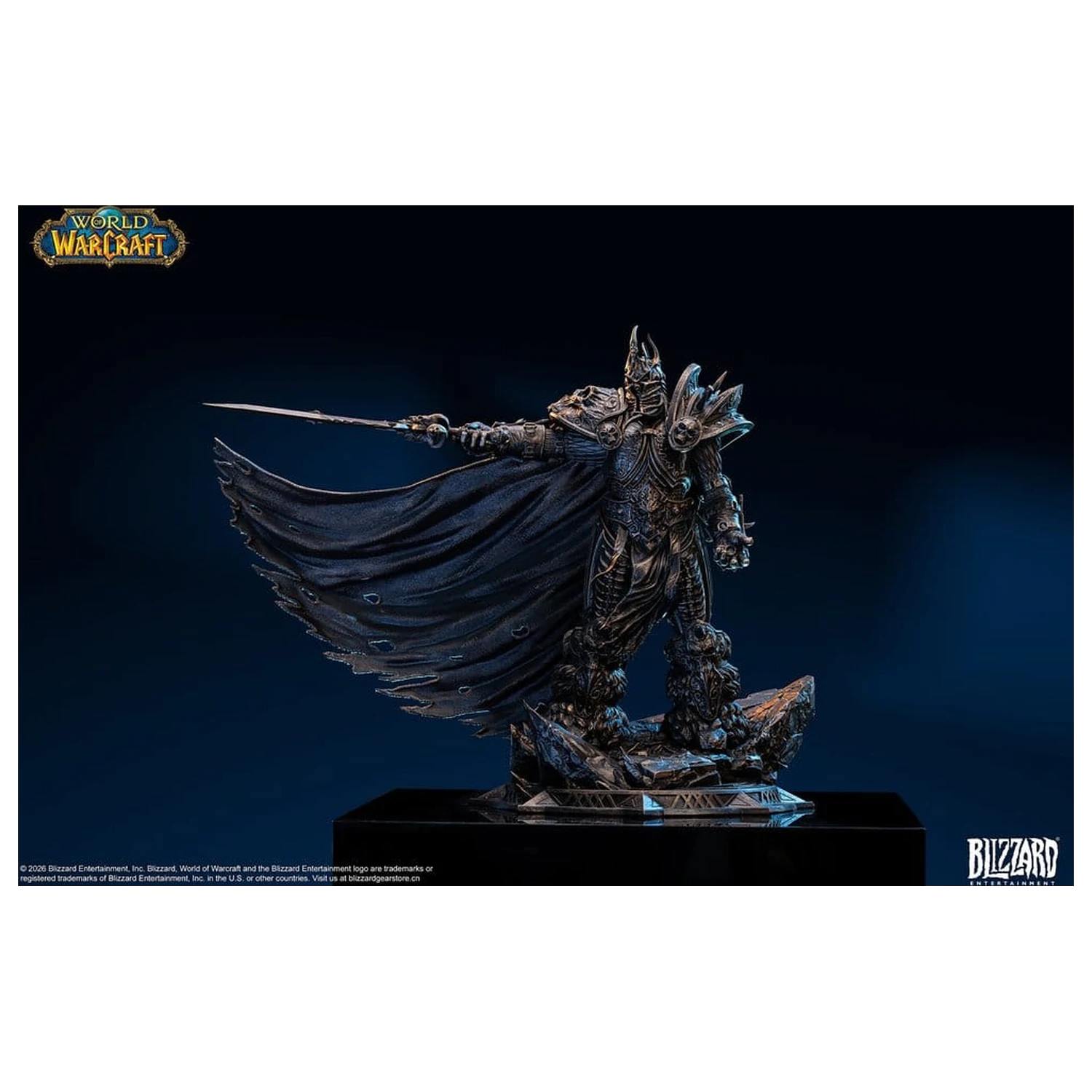 World of Warcraft Kip 1/10 The Lich King (Bronze-Colored Edition) 27 cm fotografija proizvoda