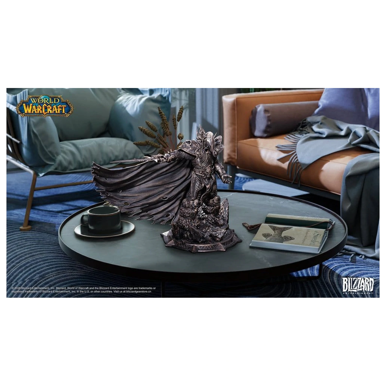 World of Warcraft Kip 1/10 The Lich King (Bronze-Colored Edition) 27 cm fotografija proizvoda