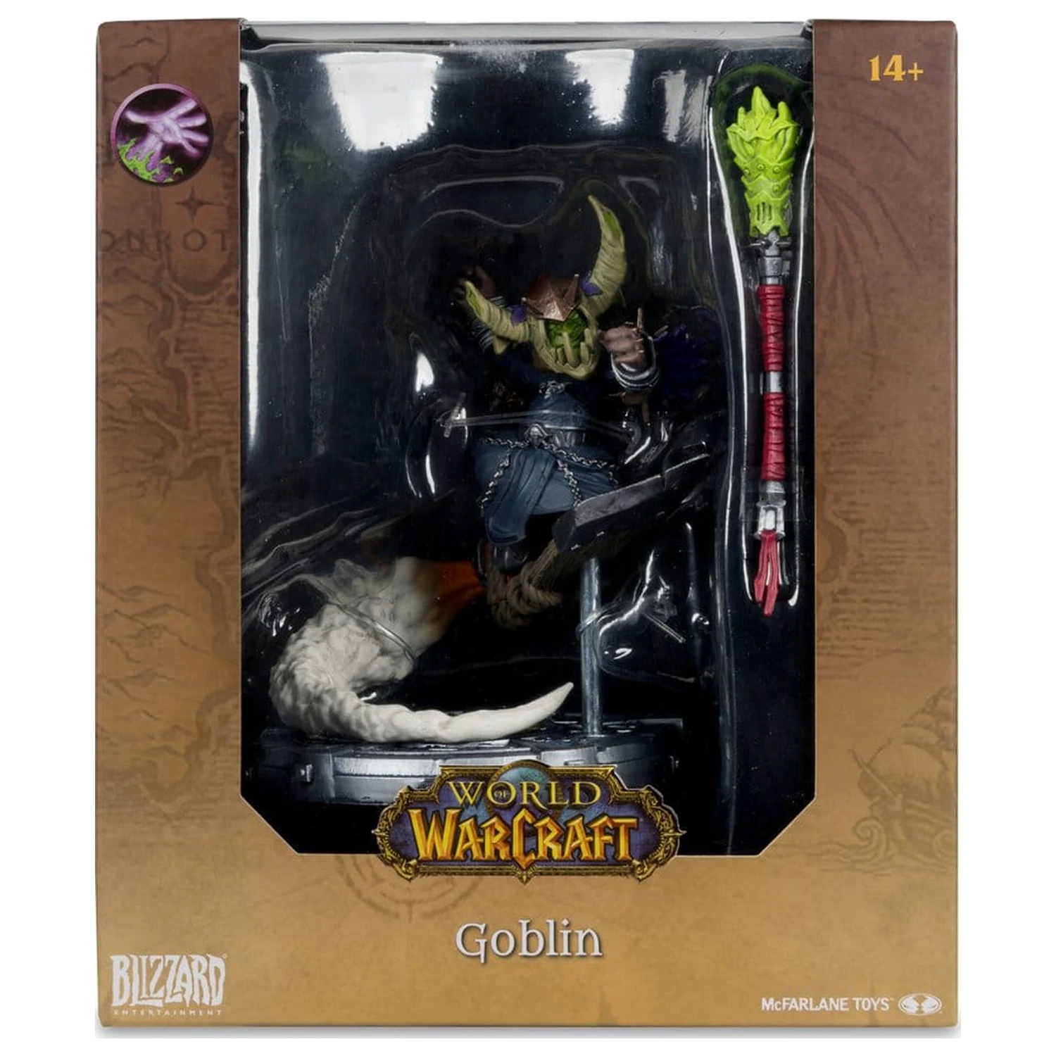 World of Warcraft figura goblina u mjeri 1/12, ograničeno izdanje, u pozi, 19 cm fotografija proizvoda