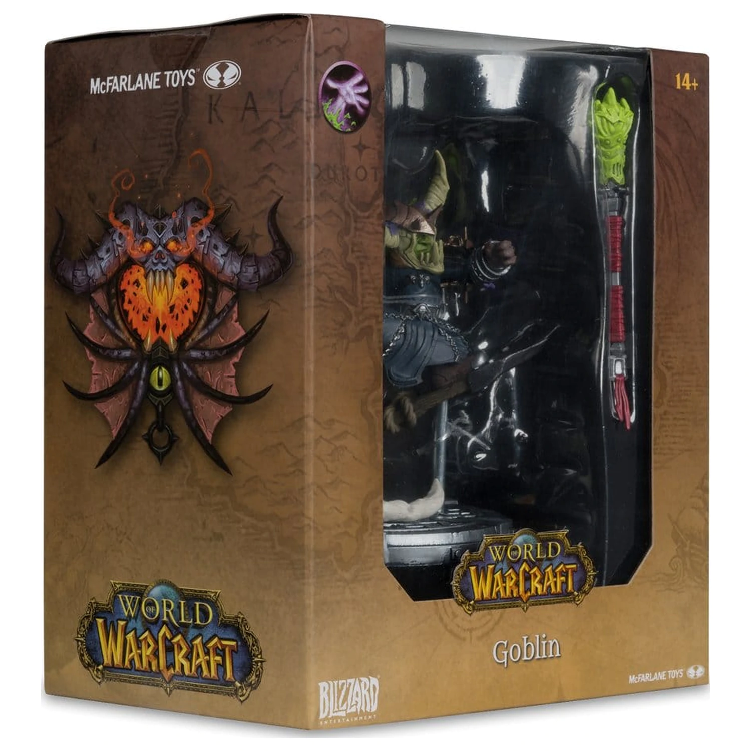 World of Warcraft figura goblina u mjeri 1/12, ograničeno izdanje, u pozi, 19 cm fotografija proizvoda