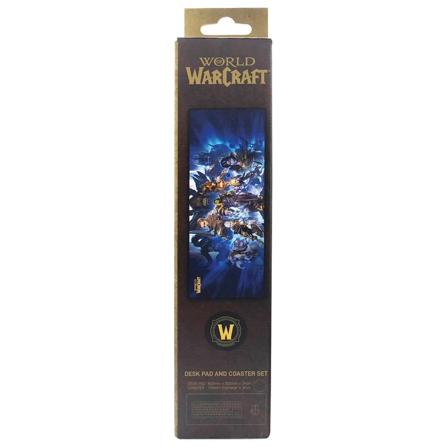 World of Warcraft podloga za stol i set podmetača fotografija proizvoda