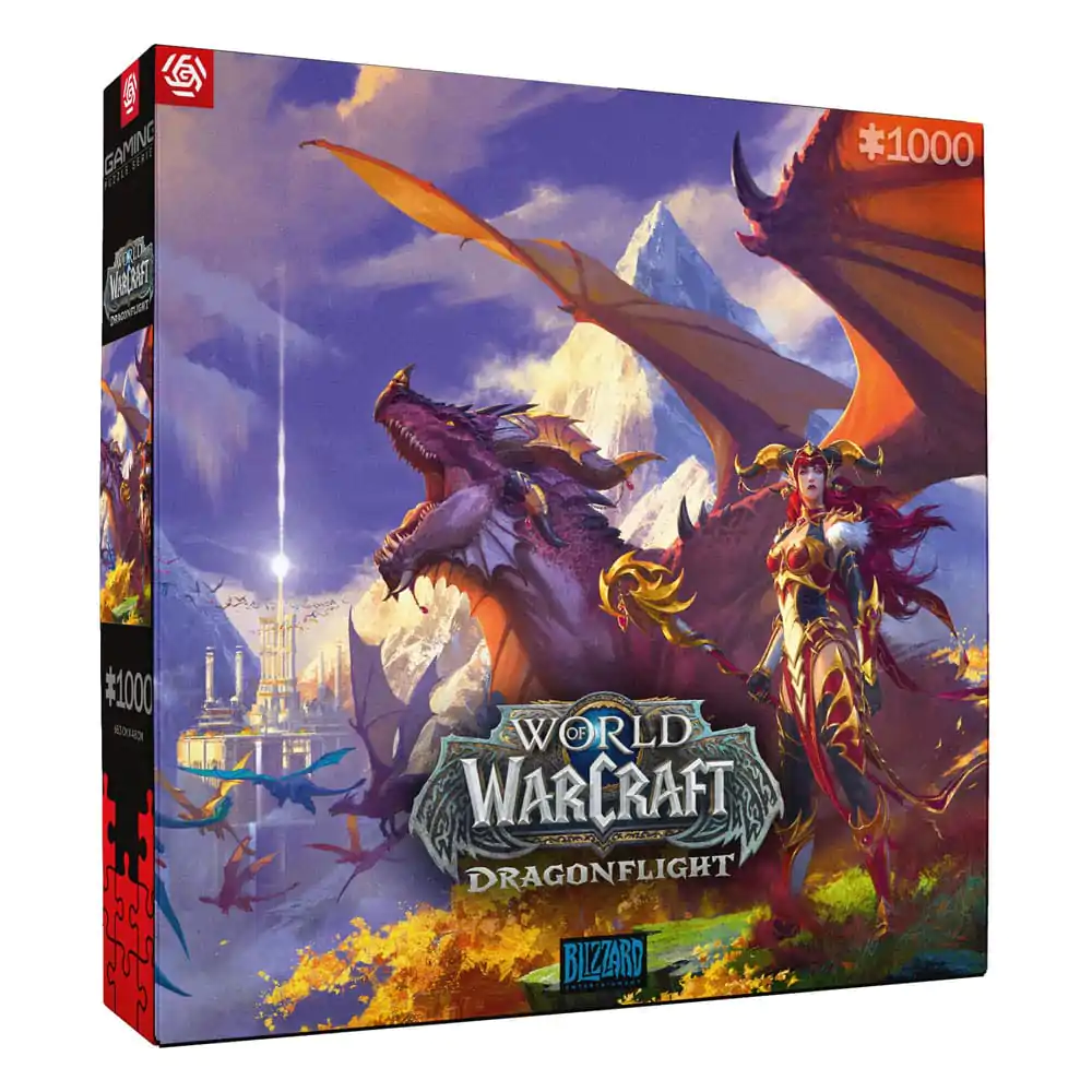 World of Warcraft Gaming Puzzle Dragonflight Alexstrasza (1000 dijelova) fotografija proizvoda