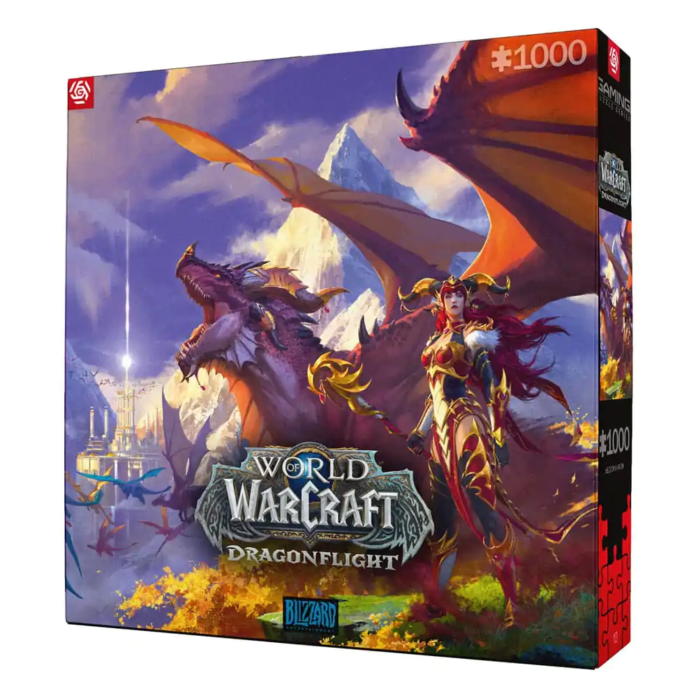 World of Warcraft Gaming Puzzle Dragonflight Alexstrasza (1000 dijelova) fotografija proizvoda