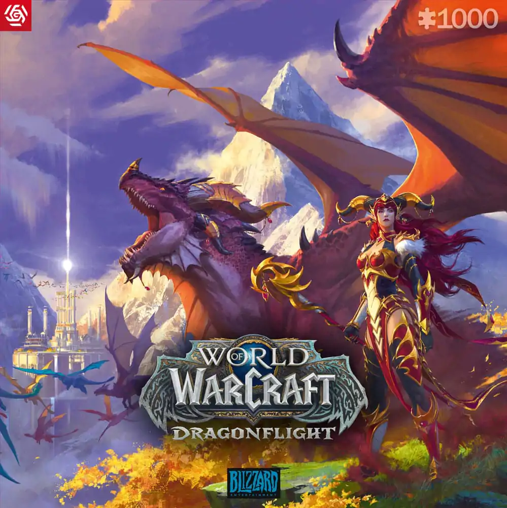 World of Warcraft Gaming Puzzle Dragonflight Alexstrasza (1000 dijelova) fotografija proizvoda