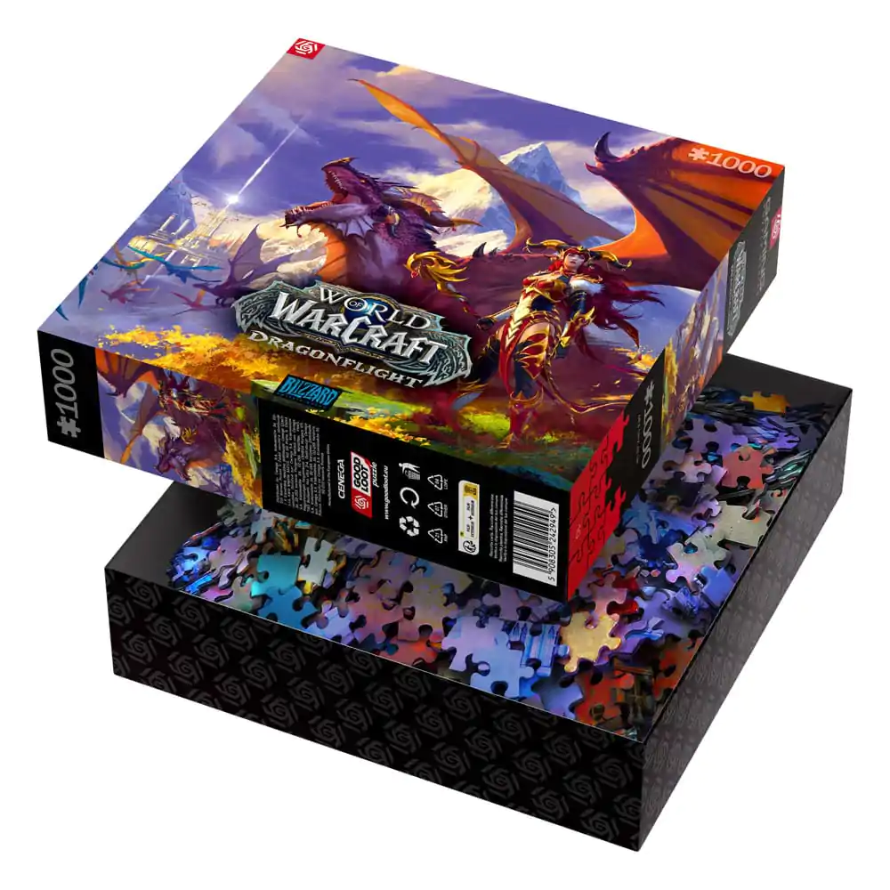 World of Warcraft Gaming Puzzle Dragonflight Alexstrasza (1000 dijelova) fotografija proizvoda