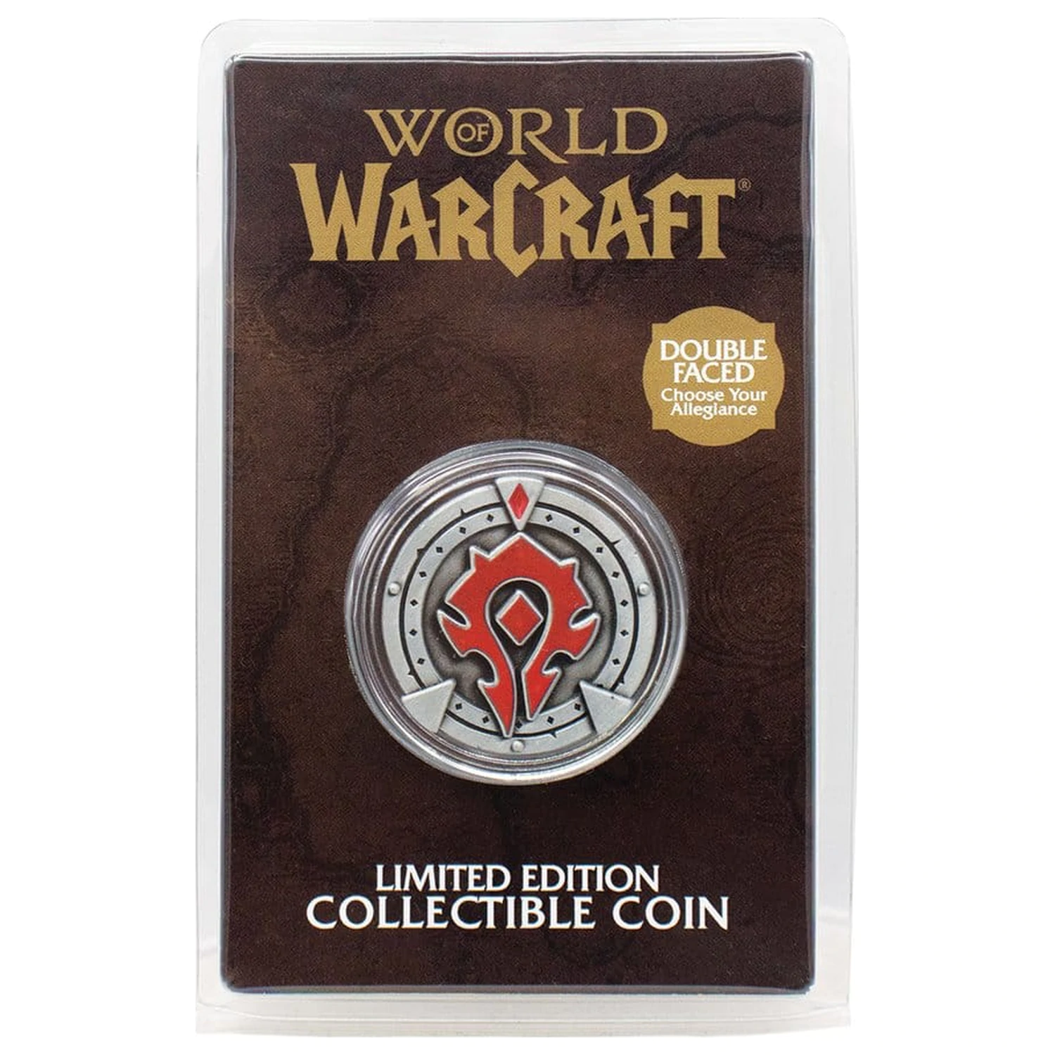 World of Warcraft kolekcionarski novčić Faction Limited Edition fotografija proizvoda
