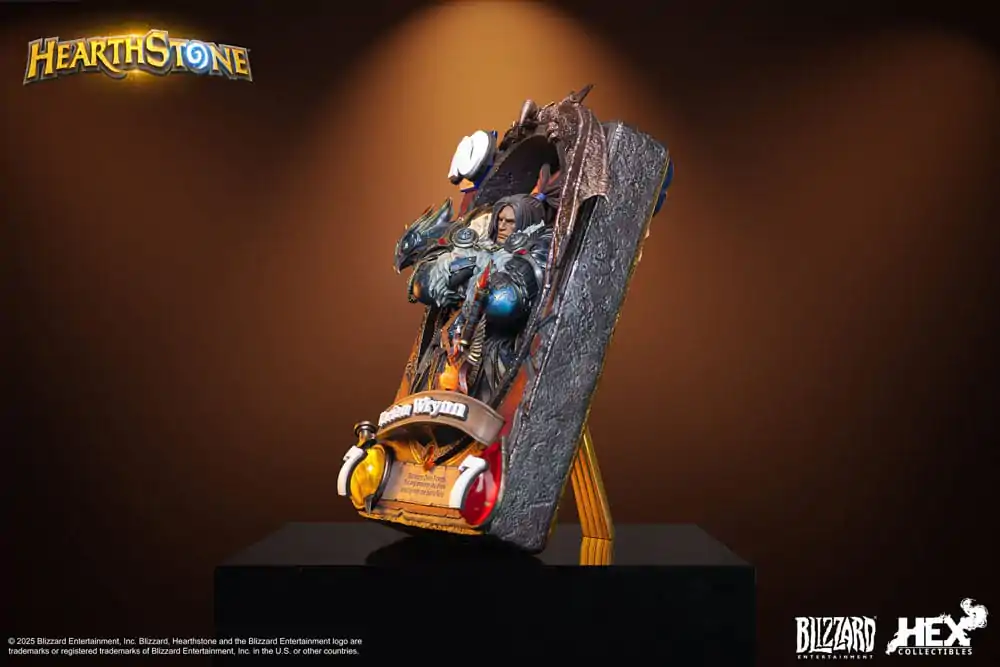 Hearthstone 3D Umjetnička Uokvirena Statua Varian Wrynn 31 cm fotografija proizvoda