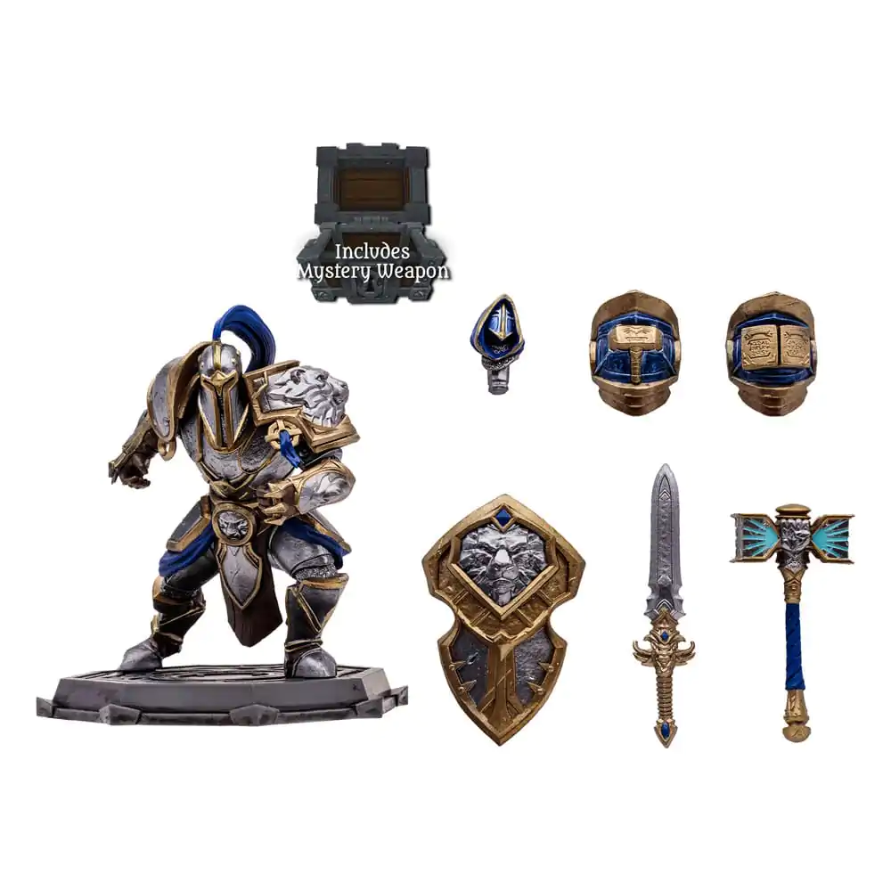 World of Warcraft Akcijska figura Human: Paladin / Warrior 15 cm fotografija proizvoda