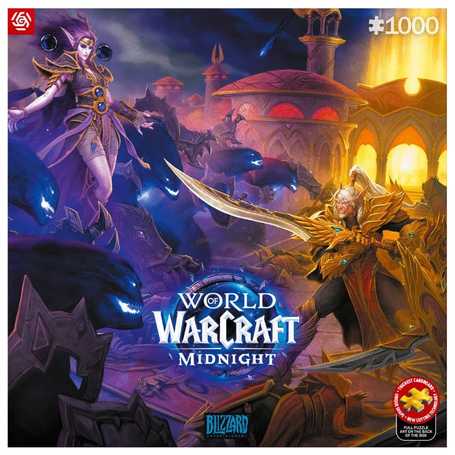 World of Warcraft Puzzle Ponoć Protiv Praznine (1000 komada) fotografija proizvoda