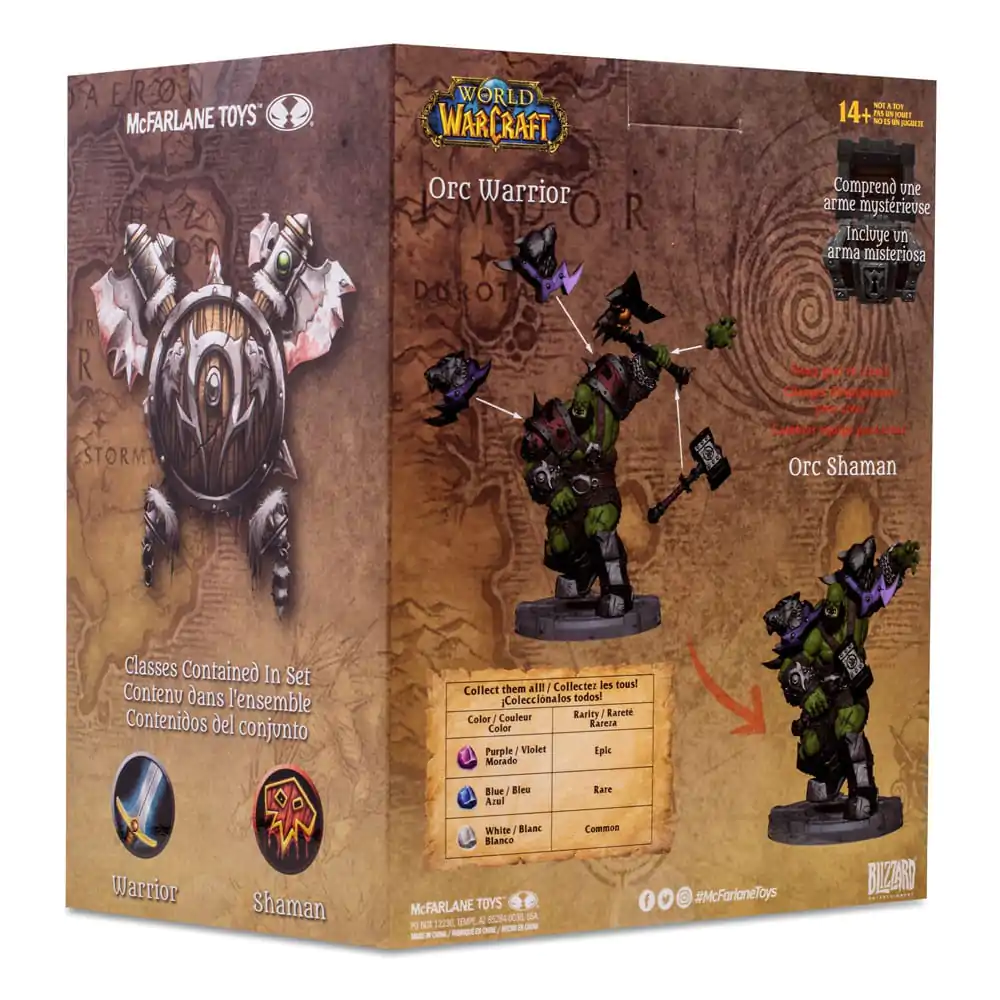 World of Warcraft figura Orc: Shaman / Warrior 15 cm fotografija proizvoda