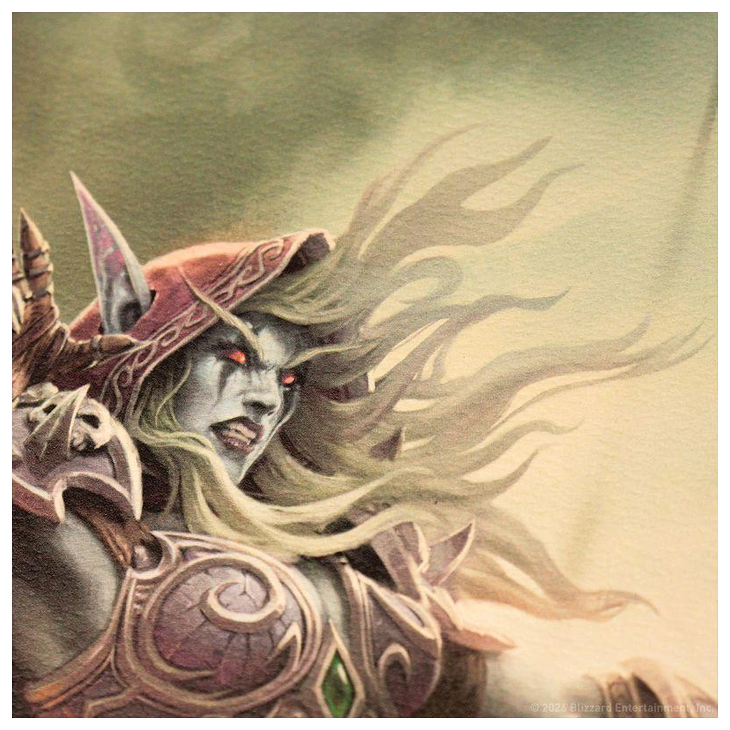 World of Warcraft Sylvanas vs Anduin umjetnički print ograničeno izdanje fotografija proizvoda