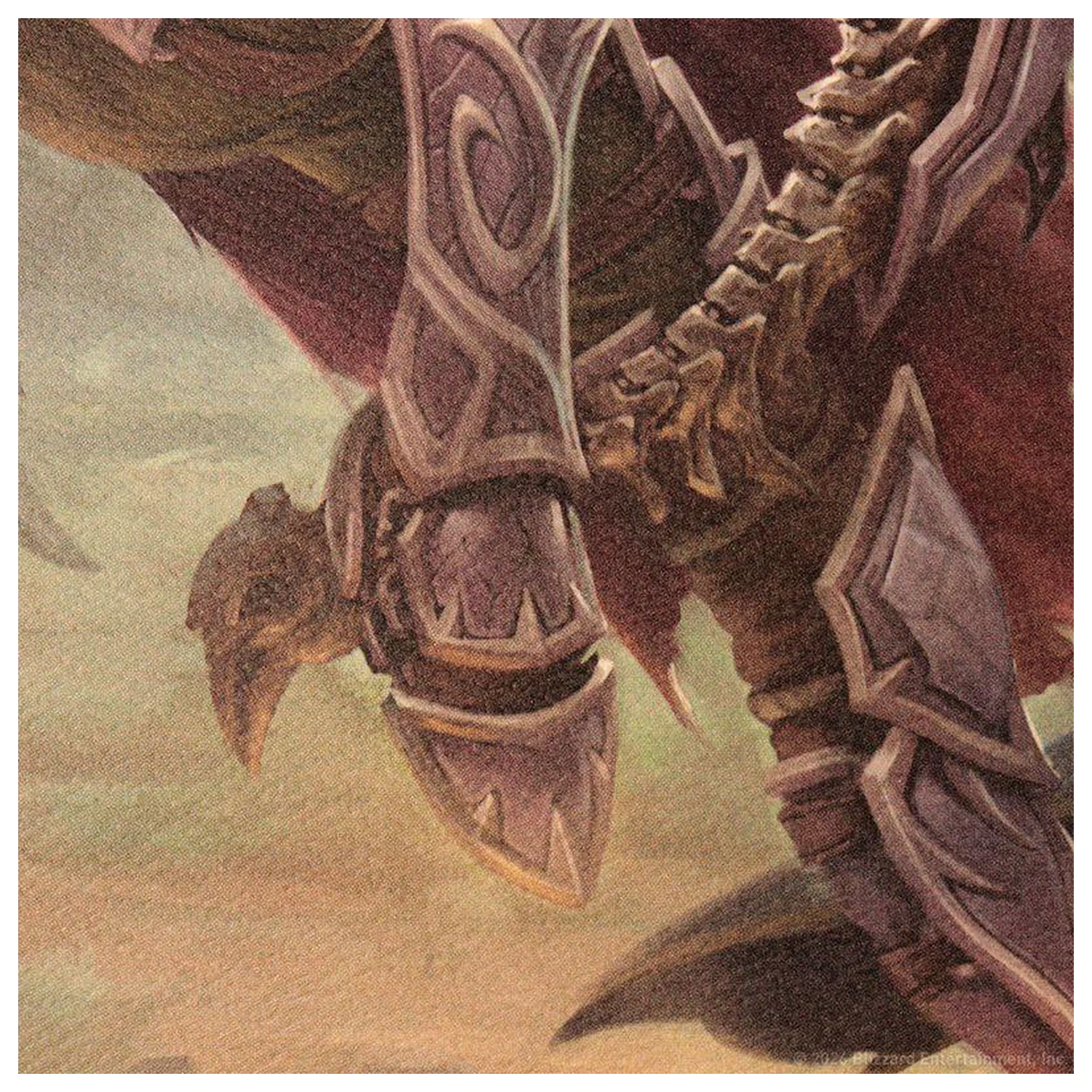 World of Warcraft Sylvanas vs Anduin umjetnički print ograničeno izdanje fotografija proizvoda