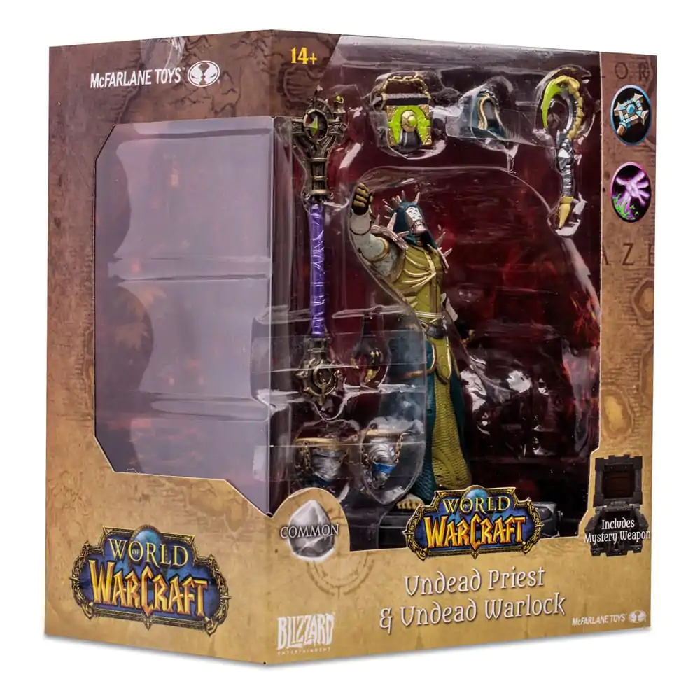 World of Warcraft akcijska figura Undead: svećenik / Warlock 15 cm fotografija proizvoda