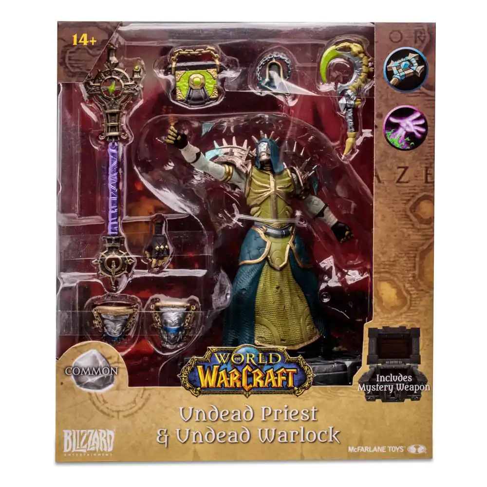World of Warcraft akcijska figura Undead: svećenik / Warlock 15 cm fotografija proizvoda