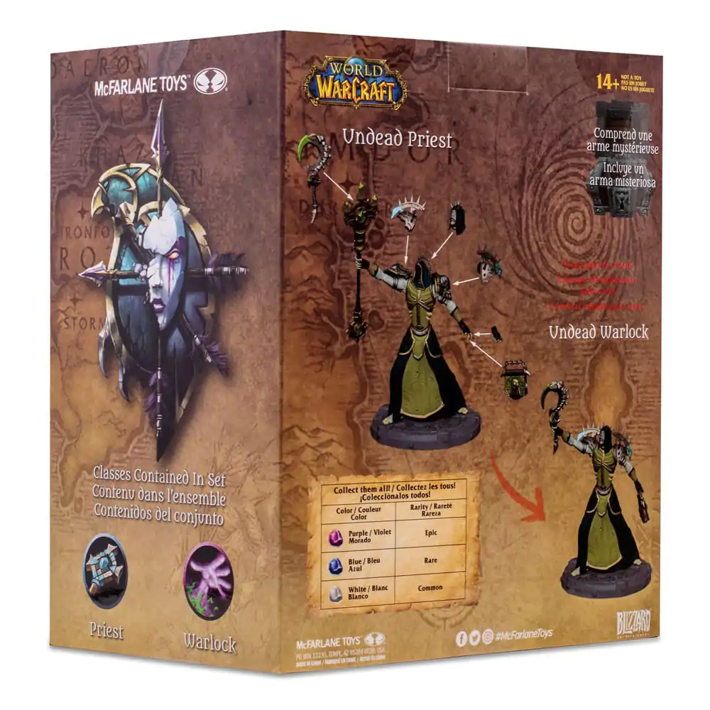World of Warcraft akcijska figura Undead: svećenik / Warlock 15 cm fotografija proizvoda