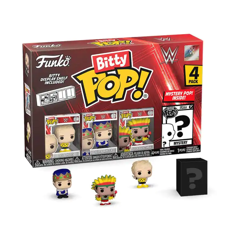 WWE Bitty Funko POP! Vinil figura 4-Pack Dusty Rhodes 2,5 cm fotografija proizvoda