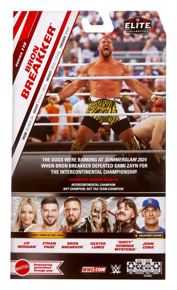 WWE Elite Collection figura Bron Breakker 15 cm fotografija proizvoda