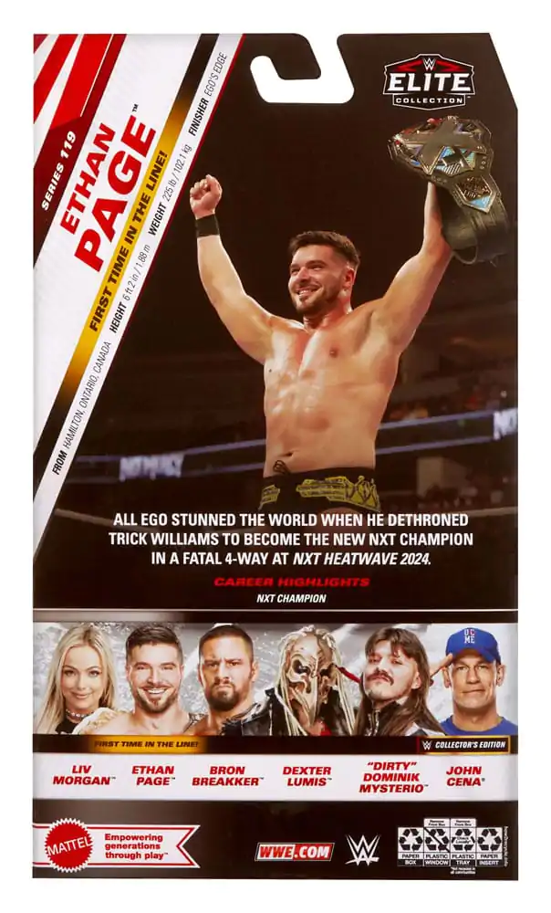 WWE Elite Collection akcijska figura Ethan Page 15 cm fotografija proizvoda