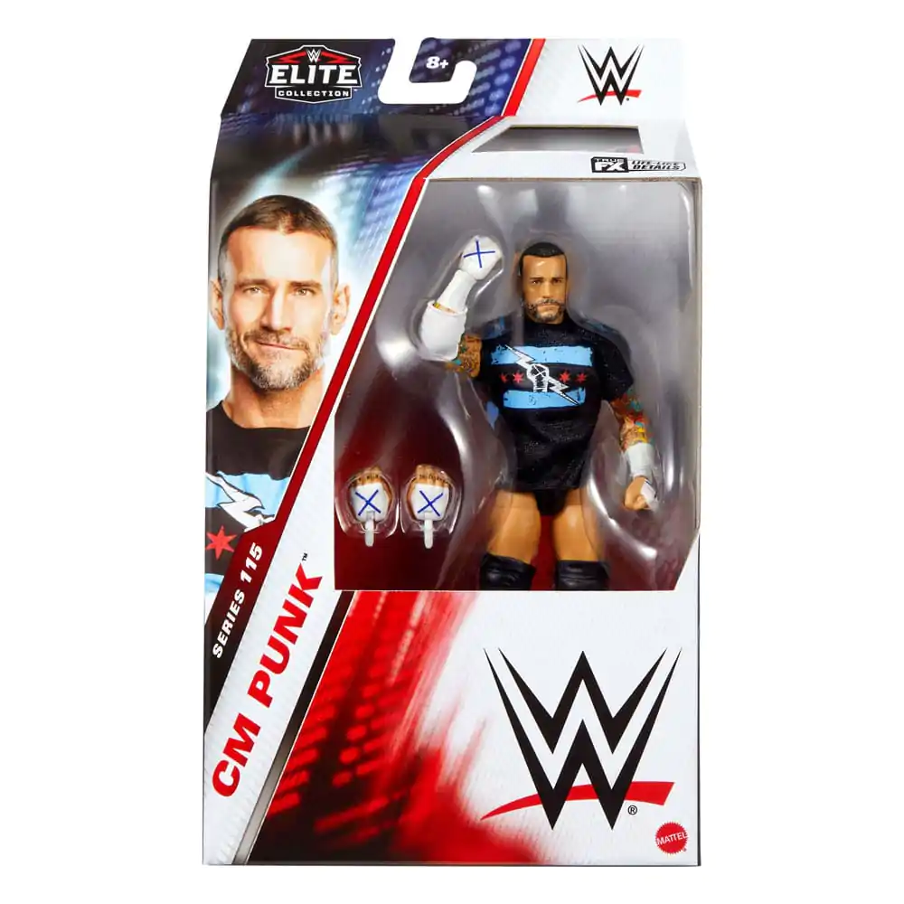 WWE Elite Collection akcijska figura CM Punk 15 cm fotografija proizvoda