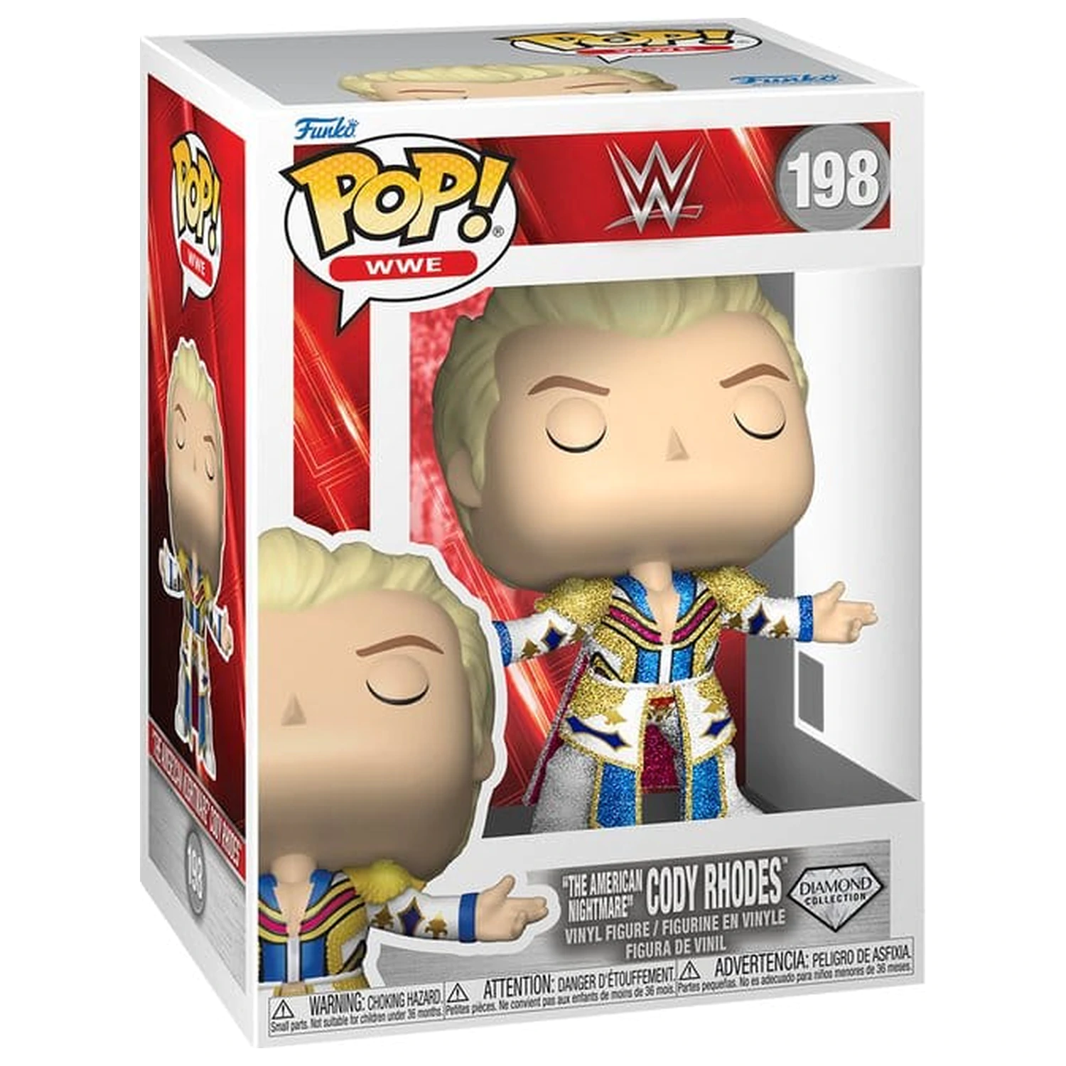WWE Funko POP! Vinyl figura Cody Rhodes 9 cm fotografija proizvoda