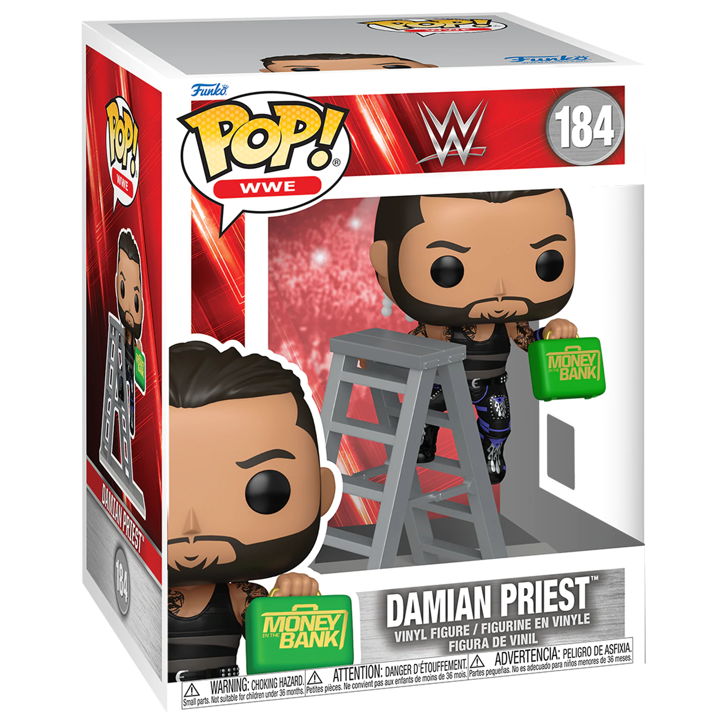 WWE Funko POP! Premium Vinilna Figura Damian Priest MITB 9 cm fotografija proizvoda