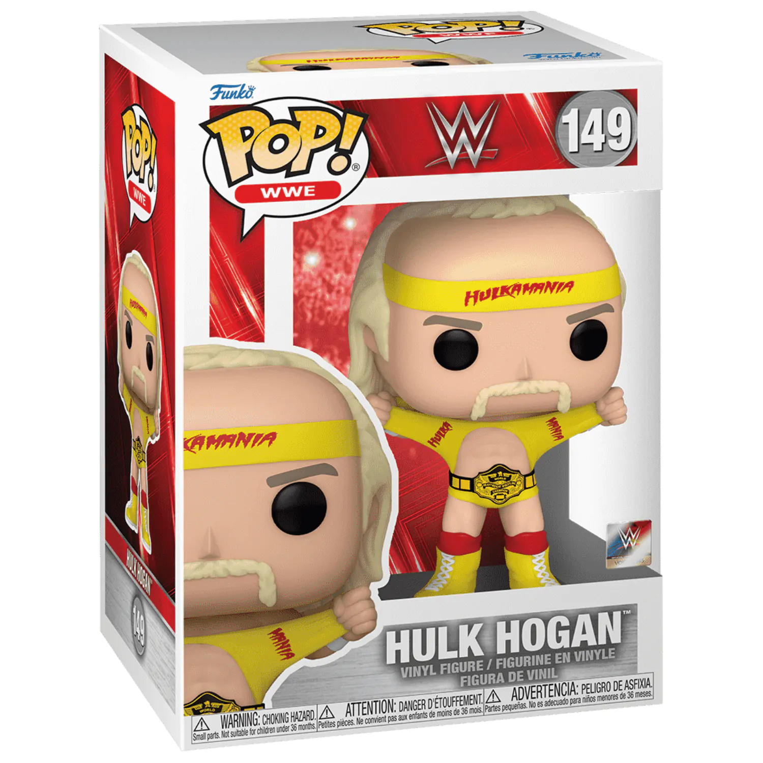WWE Funko POP! Vinil figura Hulkamania s remenom 9 cm fotografija proizvoda