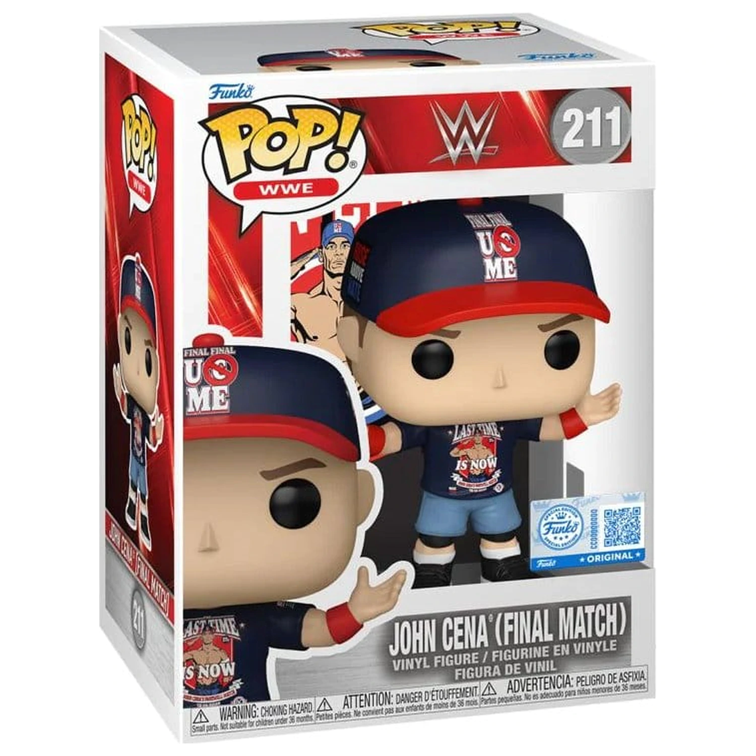 WWE Funko POP! vinilna figura John Cena (Final Match) 9 cm fotografija proizvoda