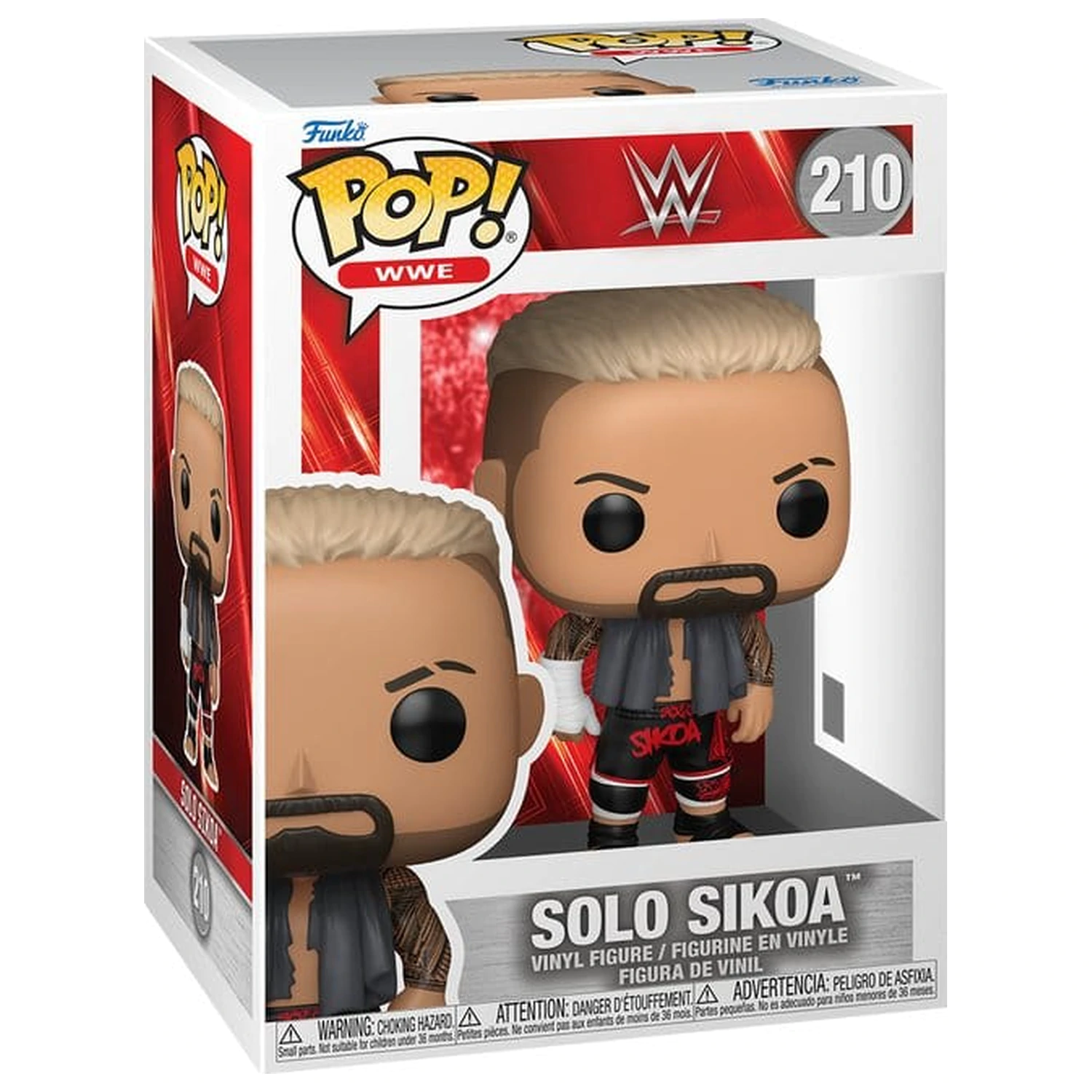 WWE Funko POP! Vinilna figura Solo Sikoa 9 cm fotografija proizvoda