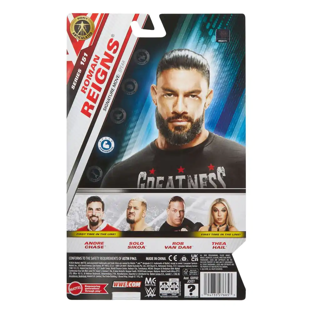 WWE Main Event Series Action Figure Roman Reigns 15 cm fotografija proizvoda