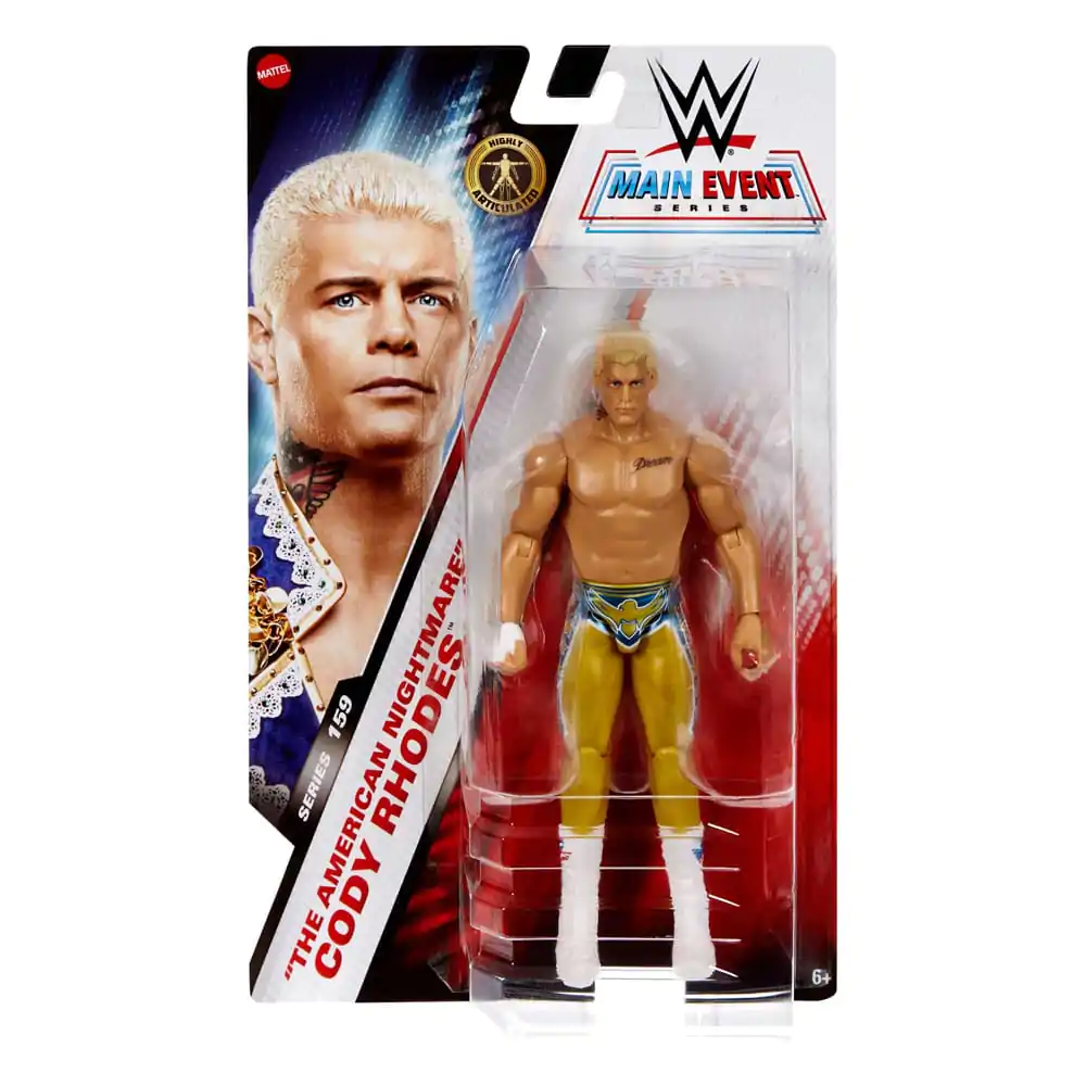 WWE Main Event Series akcijska figura "The American Nightmare" Cody Rhodes 15 cm fotografija proizvoda