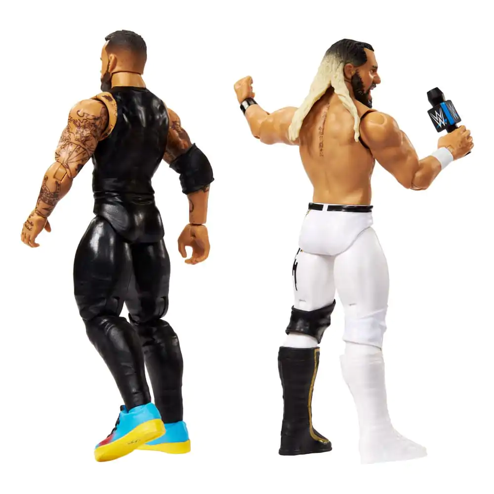 WWE Main Event Showdown akcijske figure CM Punk vs Seth "Freakin" Rollins 2-paket 15 cm fotografija proizvoda