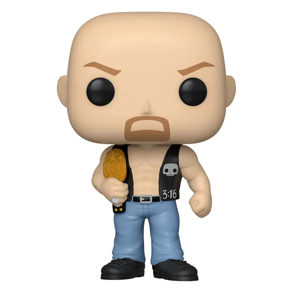 WWE POP! Vinil Figura SC Steve Austin s Pojasom 9 cm fotografija proizvoda