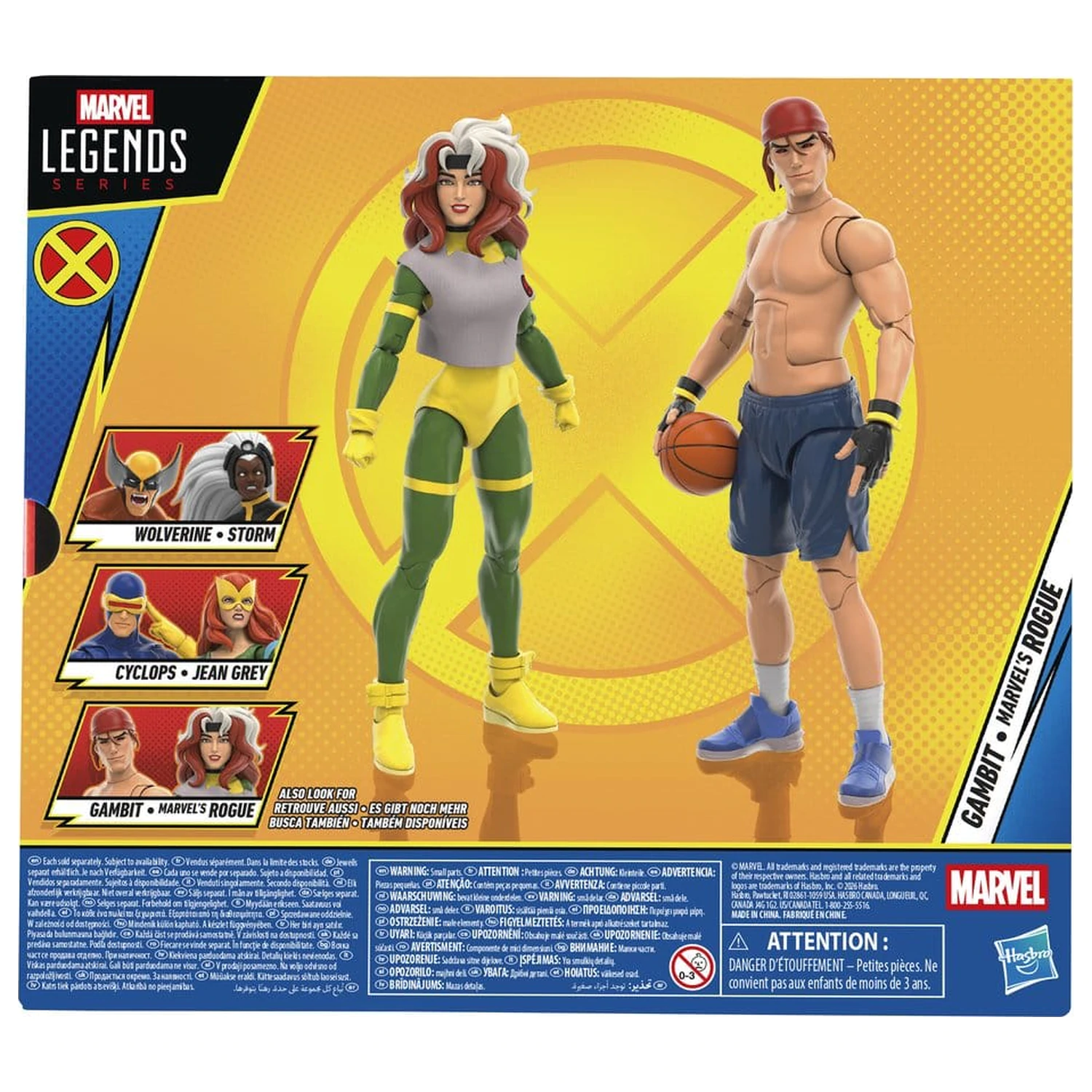 X-Men '97 Marvel Legends akcijske figure set od 2 komada Gambit & Marvel's Rogue 15 cm fotografija proizvoda
