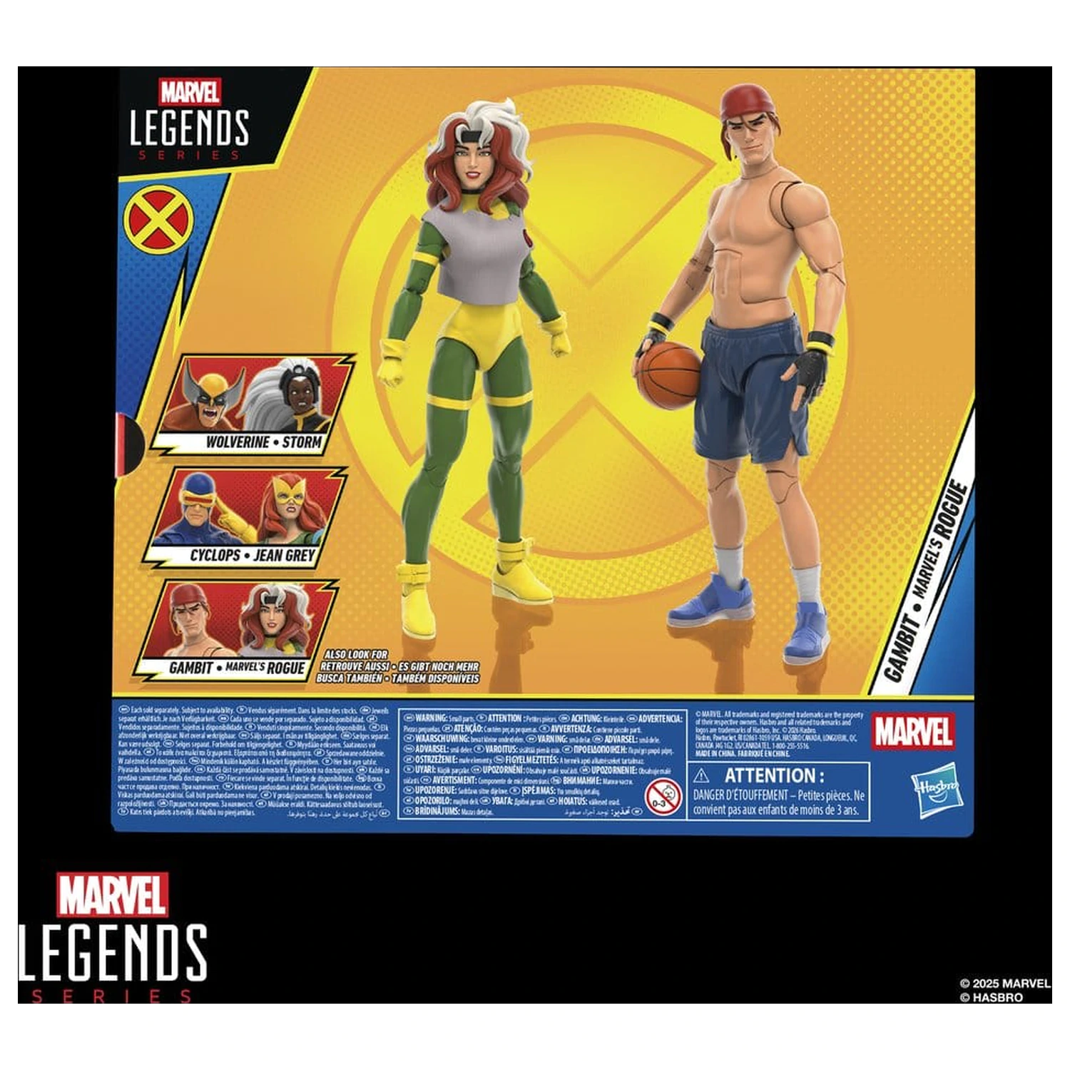 X-Men '97 Marvel Legends akcijske figure set od 2 komada Gambit & Marvel's Rogue 15 cm fotografija proizvoda