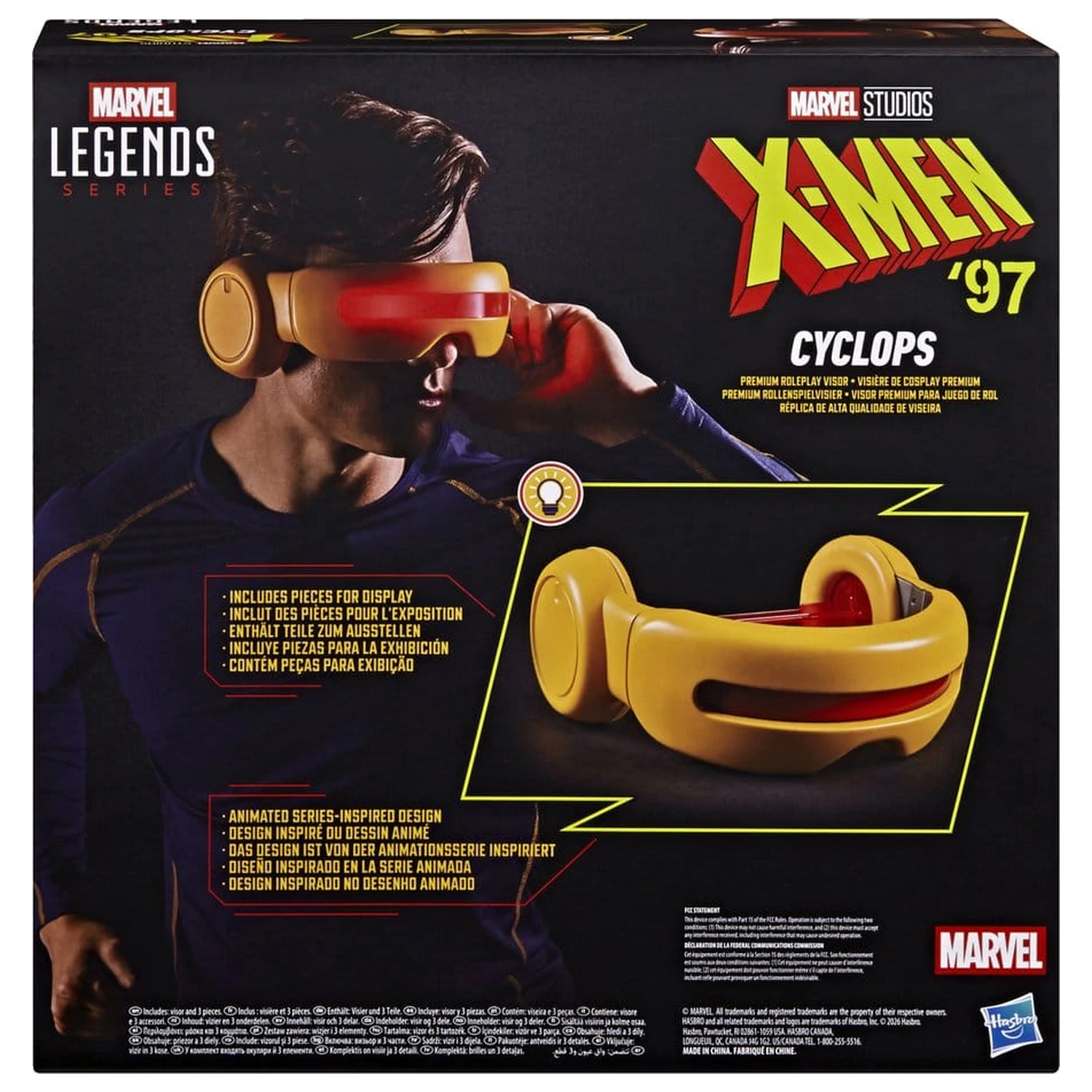 X-Men '97 Marvel Legends replika za igranje uloga Cyclops vizir fotografija proizvoda