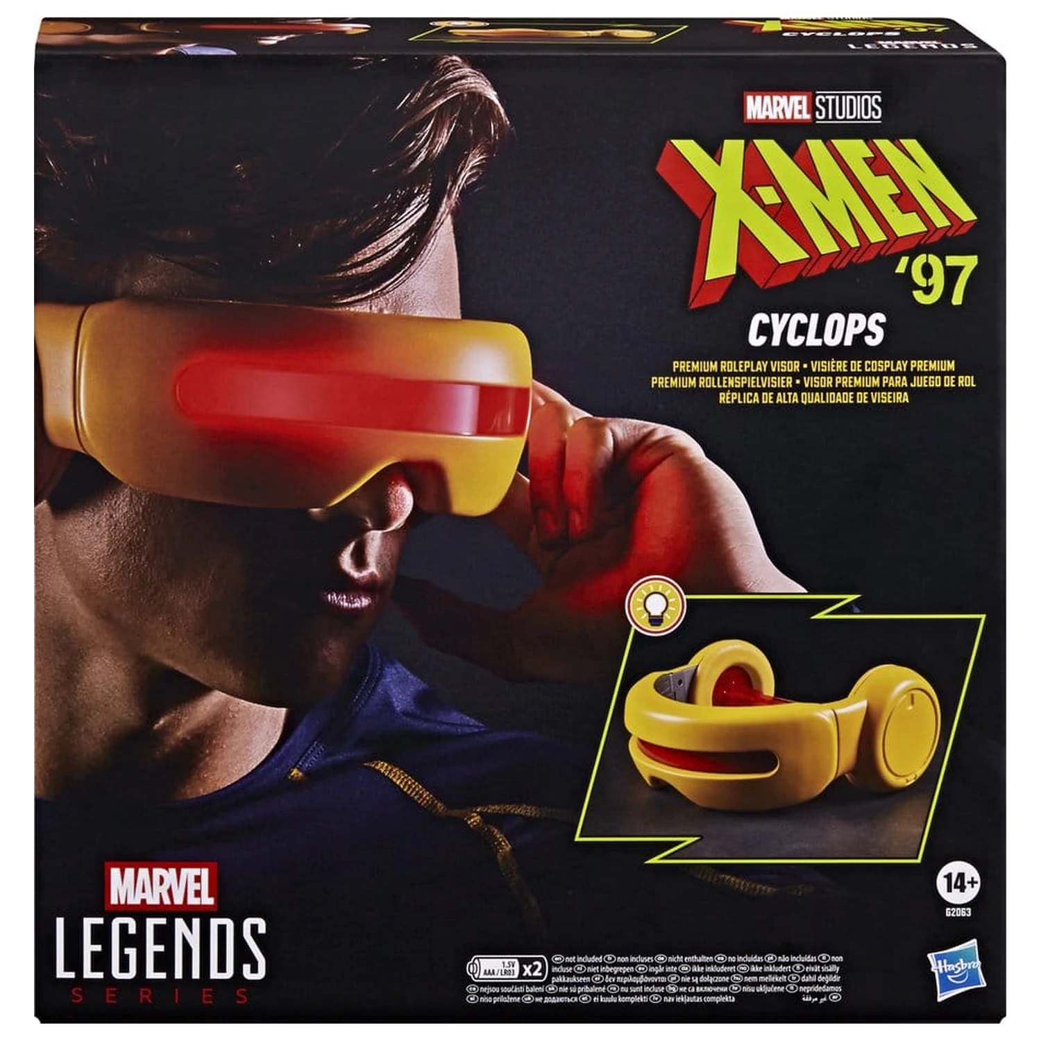 X-Men '97 Marvel Legends replika za igranje uloga Cyclops vizir fotografija proizvoda