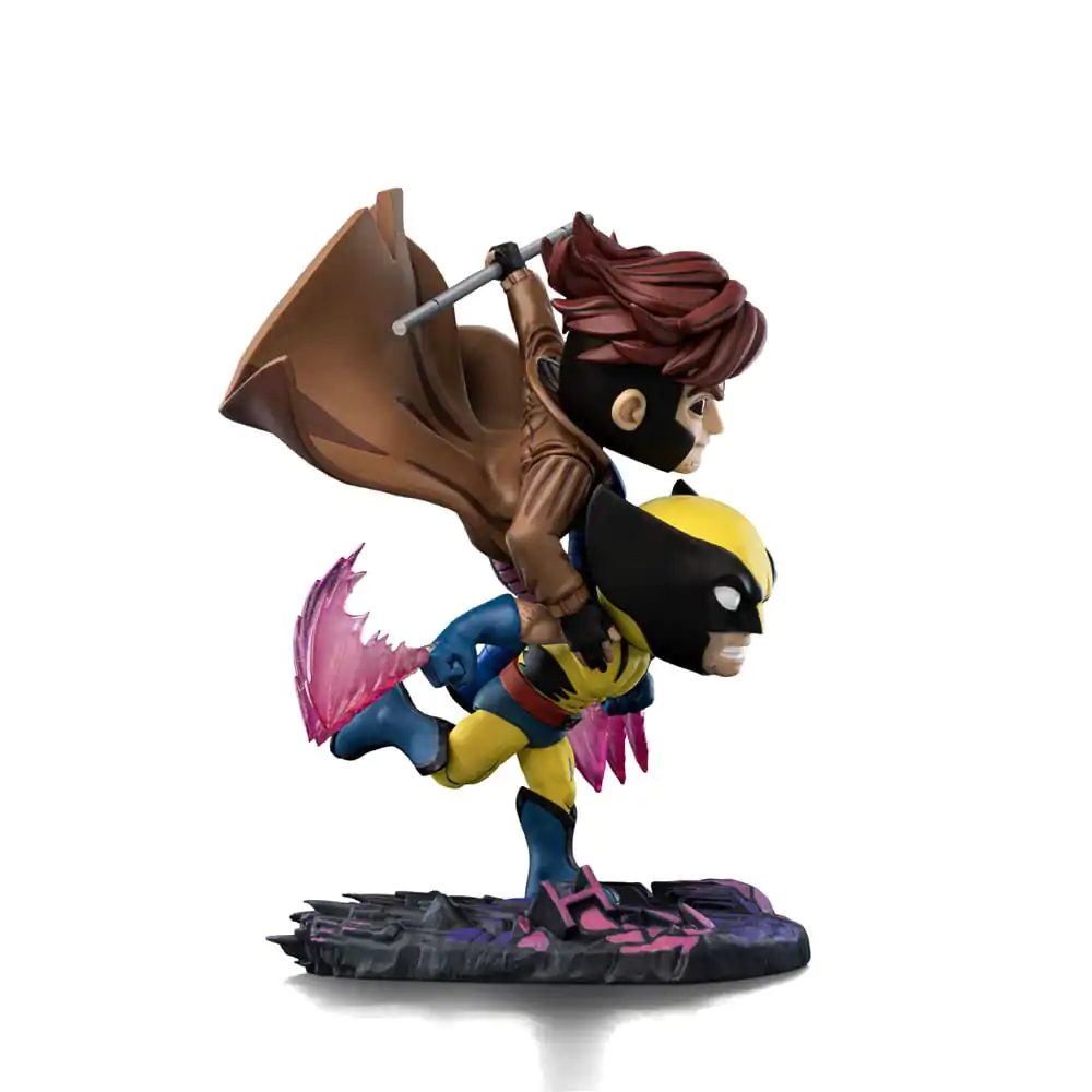 X-Men 97 Mini Co. PVC Figura Gambit i Wolverine 23 cm fotografija proizvoda