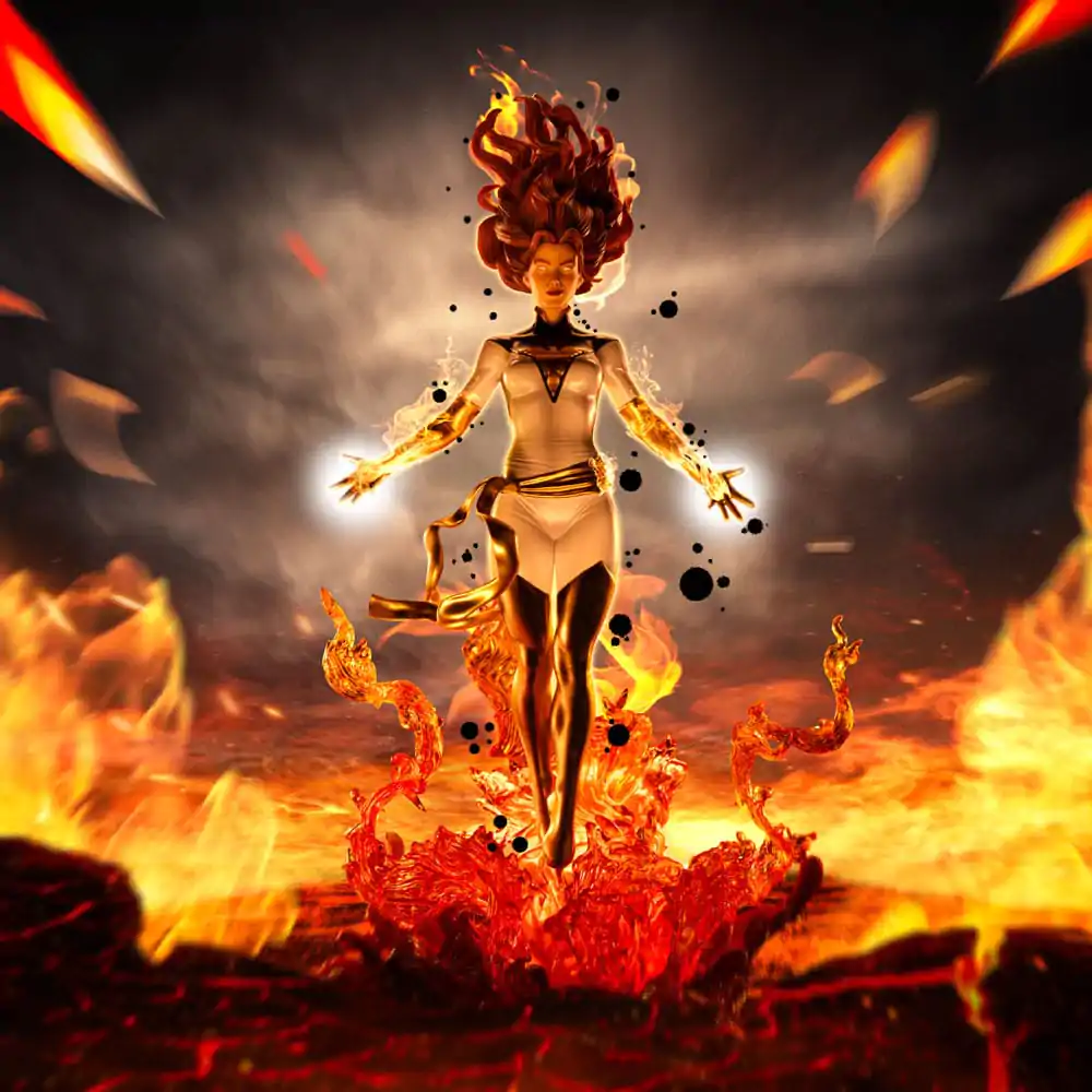 X-Men BDS Umjetnička Skulptura u Mjerilu 1/10 Phoenix Bijela Verzija 31 cm fotografija proizvoda