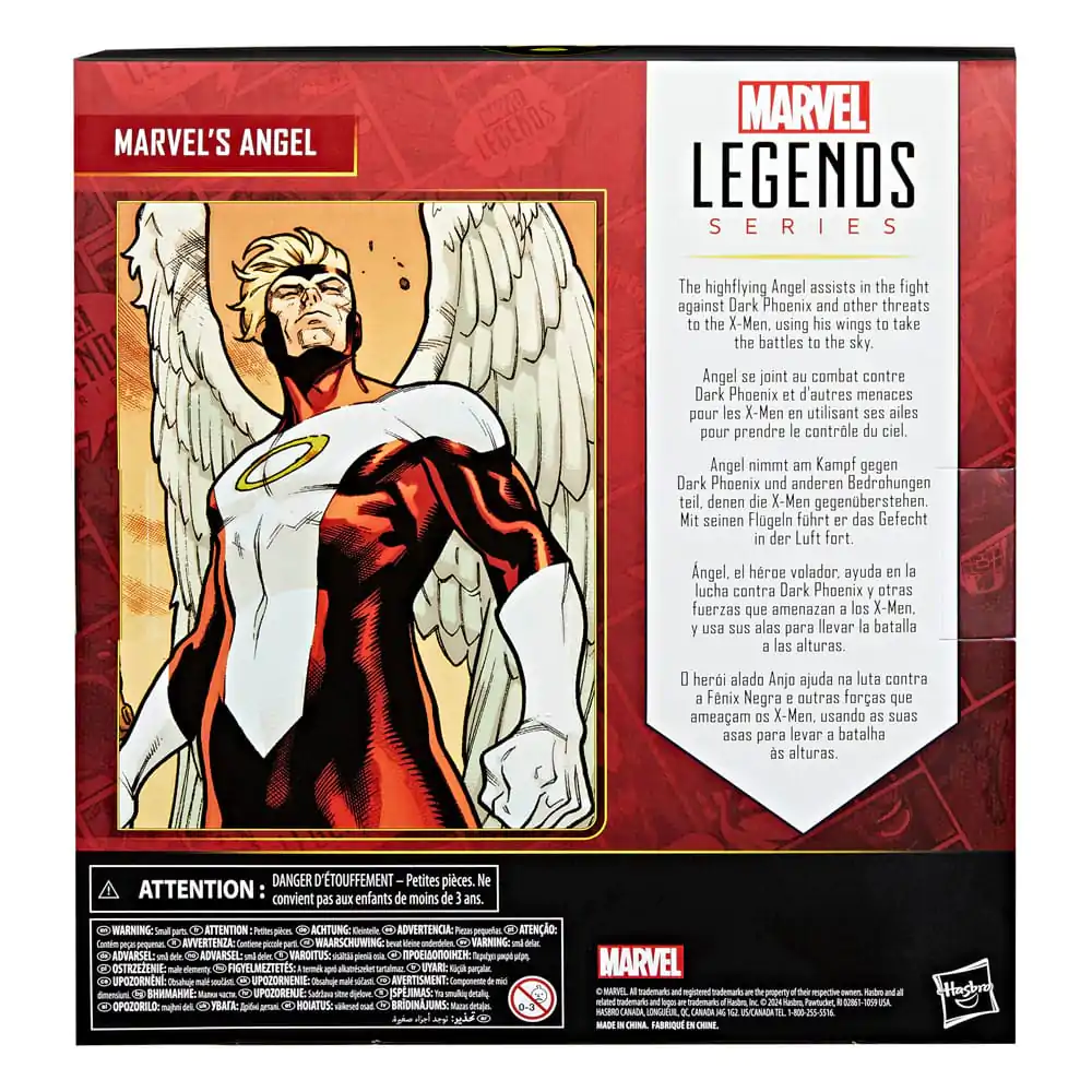 X-Men: Comics Marvel Legends Series Deluxe akcijska figura Marvel's Angel 15 cm fotografija proizvoda