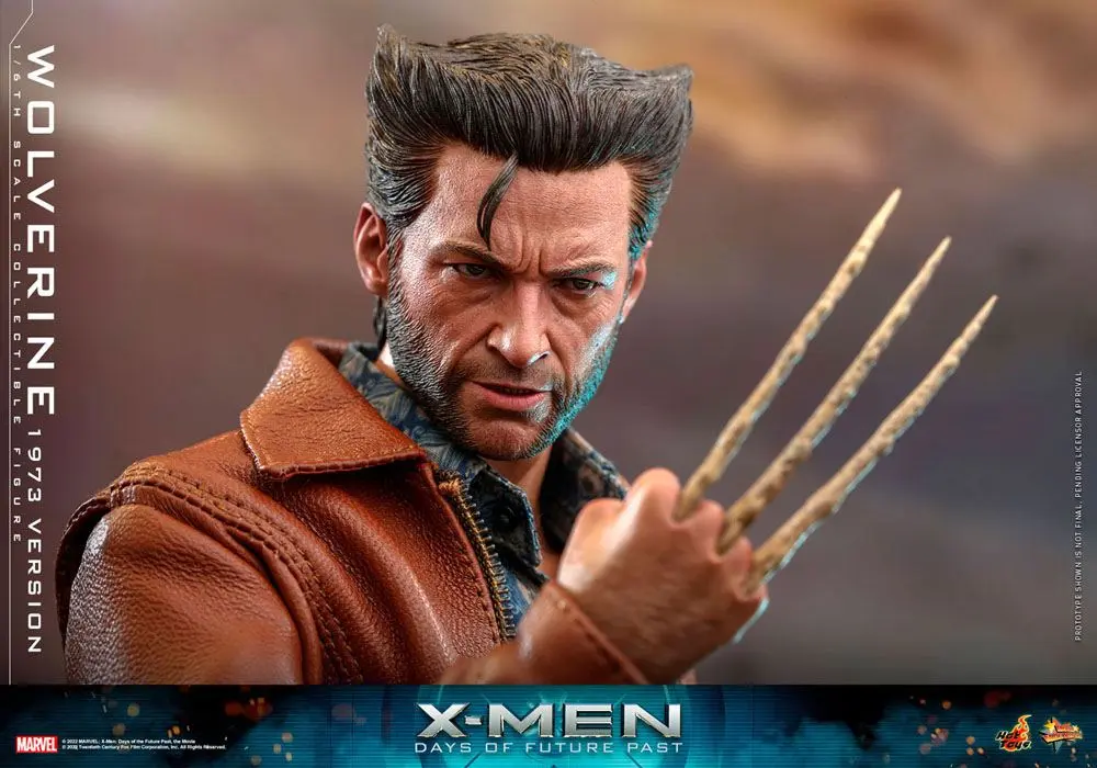 X-Men Days of Future Past Movie Masterpiece akcijska figura 1/6 Wolverine (1973 Version) 30 cm fotografija proizvoda