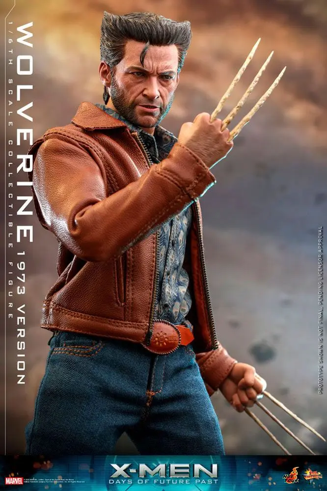 X-Men Days of Future Past Movie Masterpiece akcijska figura 1/6 Wolverine (1973 Version) 30 cm fotografija proizvoda