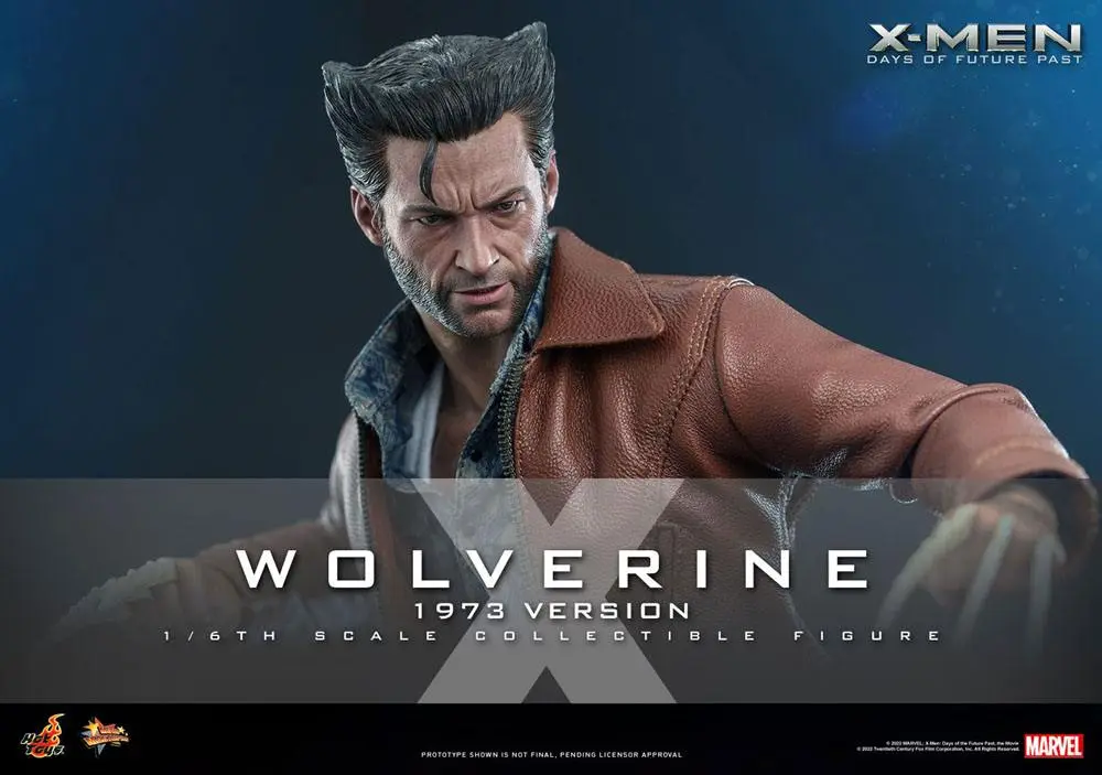 X-Men Days of Future Past Movie Masterpiece akcijska figura 1/6 Wolverine (1973 Version) 30 cm fotografija proizvoda