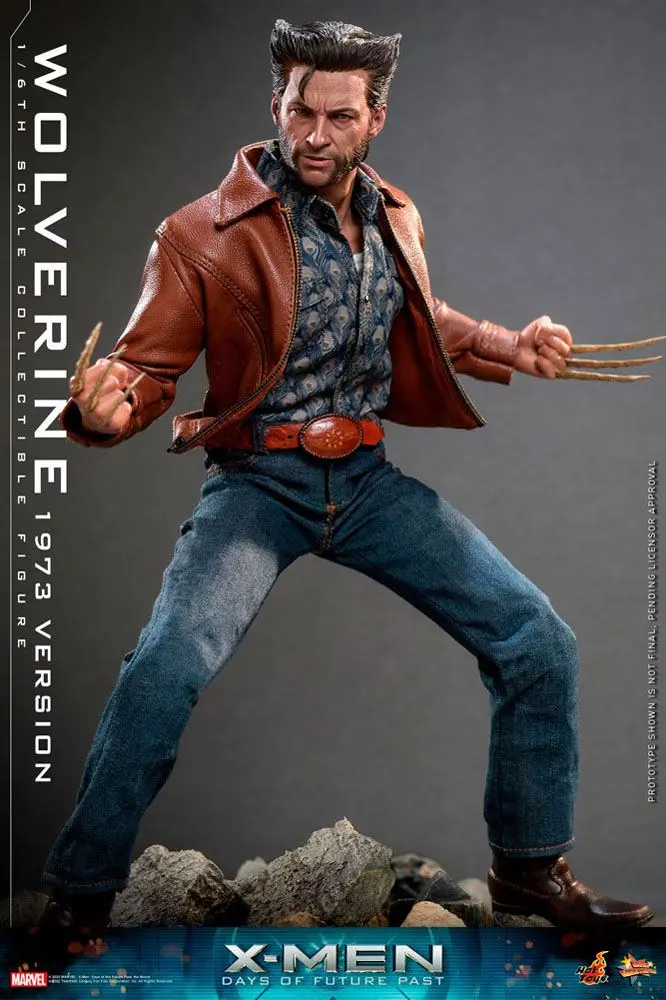 X-Men Days of Future Past Movie Masterpiece akcijska figura 1/6 Wolverine (1973 Version) 30 cm fotografija proizvoda