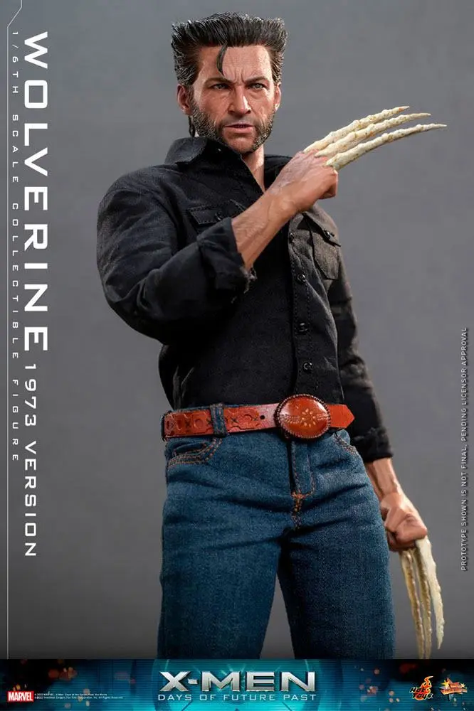 X-Men Days of Future Past Movie Masterpiece akcijska figura 1/6 Wolverine (1973 Version) 30 cm fotografija proizvoda