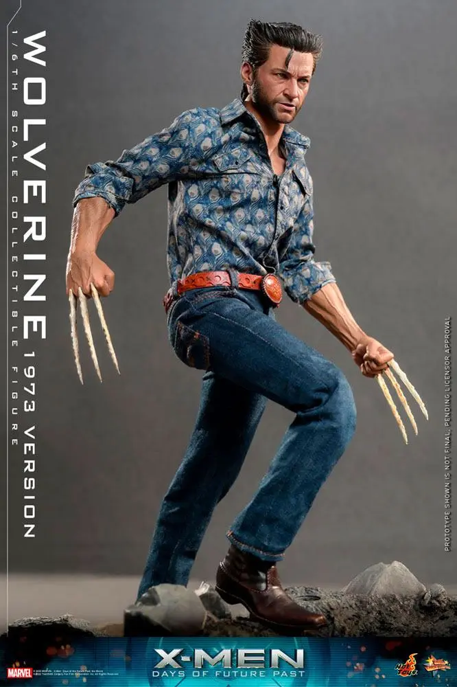 X-Men Days of Future Past Movie Masterpiece akcijska figura 1/6 Wolverine (1973 Version) 30 cm fotografija proizvoda