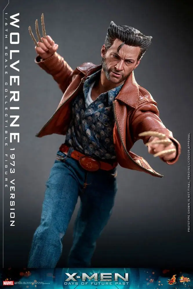 X-Men Days of Future Past Movie Masterpiece akcijska figura 1/6 Wolverine (1973 Version) 30 cm fotografija proizvoda