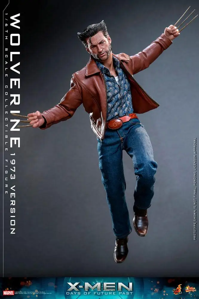 X-Men Days of Future Past Movie Masterpiece akcijska figura 1/6 Wolverine (1973 Version) 30 cm fotografija proizvoda