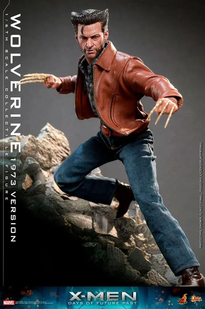 X-Men Days of Future Past Movie Masterpiece akcijska figura 1/6 Wolverine (1973 Version) 30 cm fotografija proizvoda