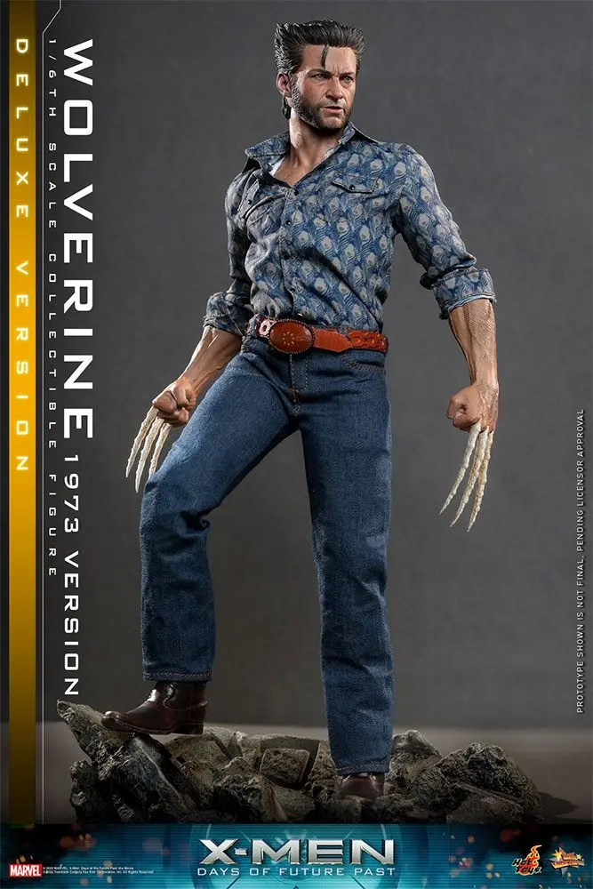 X-Men Days of Future Past Movie Masterpiece akcijska figura 1/6 Wolverine (verzija iz 1973.) Deluxe verzija 30 cm fotografija proizvoda