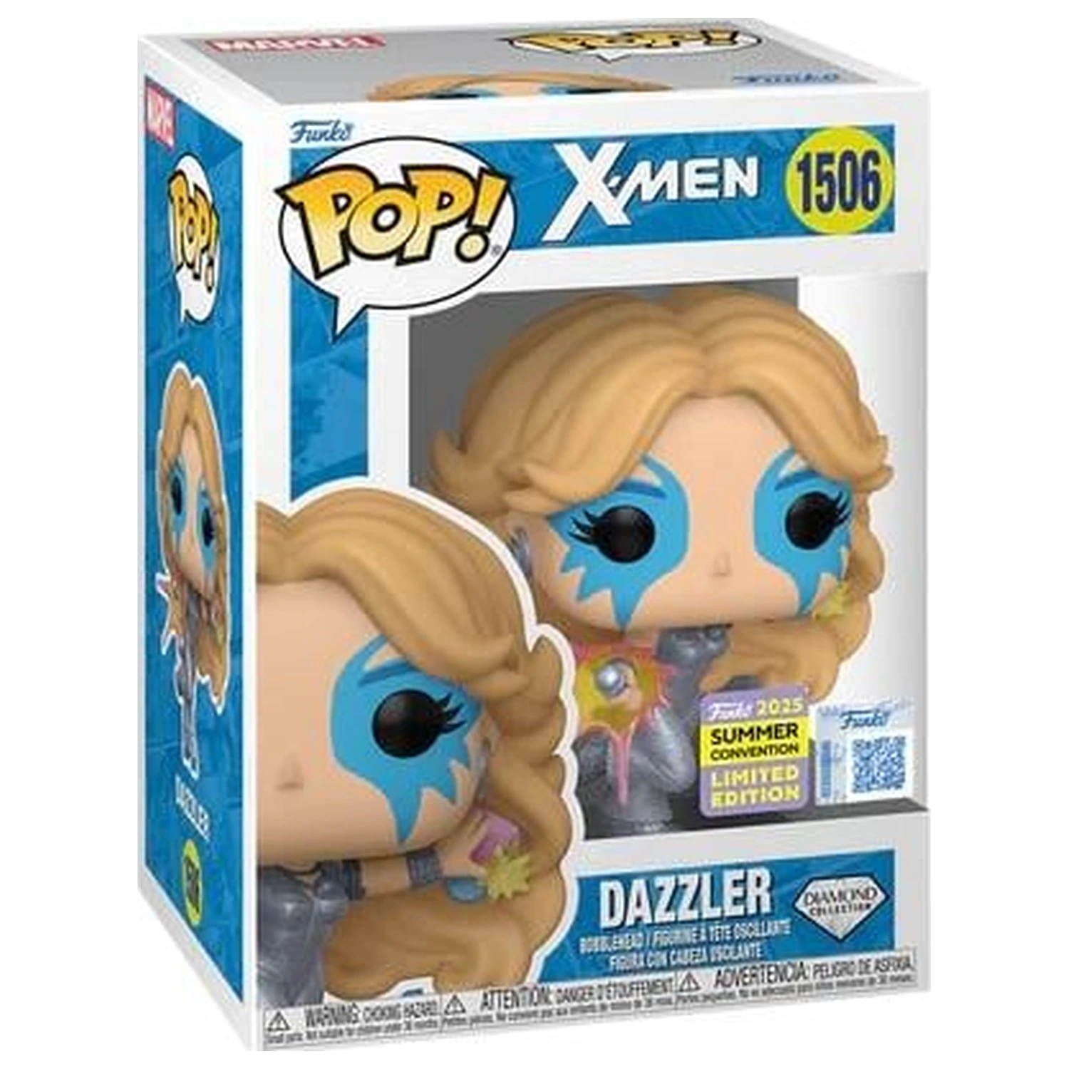 X-Men Funko POP! vinil figura Dazzler (Diamond) Exclusive Version 9 cm fotografija proizvoda